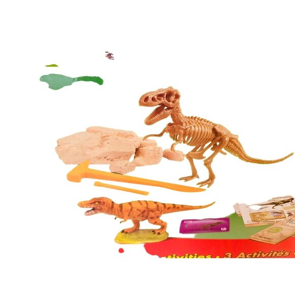 T REX by Geoworld Dinosaur Multi Activity Kit Hours of Fun Set & Toy Model Figur - Picture 6 of 7